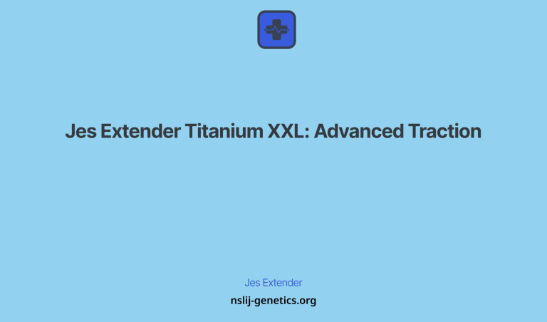 Jes Extender Titanium Xxl: Advanced Traction